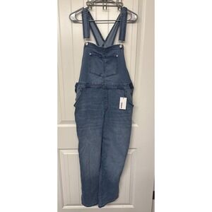 NWT WOMENS SONOMA GOODS FOR LIFE DENIM OVERALLS SIZE XL